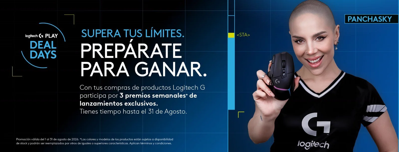 Logitech G Play Deal Days: supera tus limites y preparate para ganar