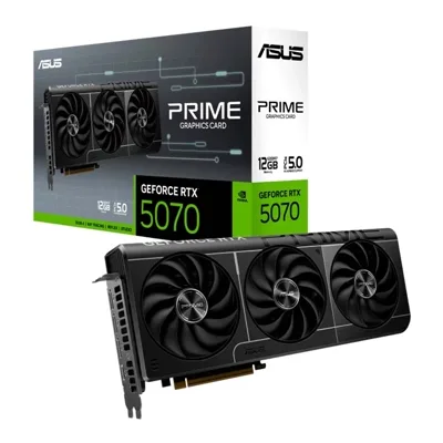Tarjeta de video ASUS Prime GeForce RTX 5070 OC Edition 12GB GDDR7
