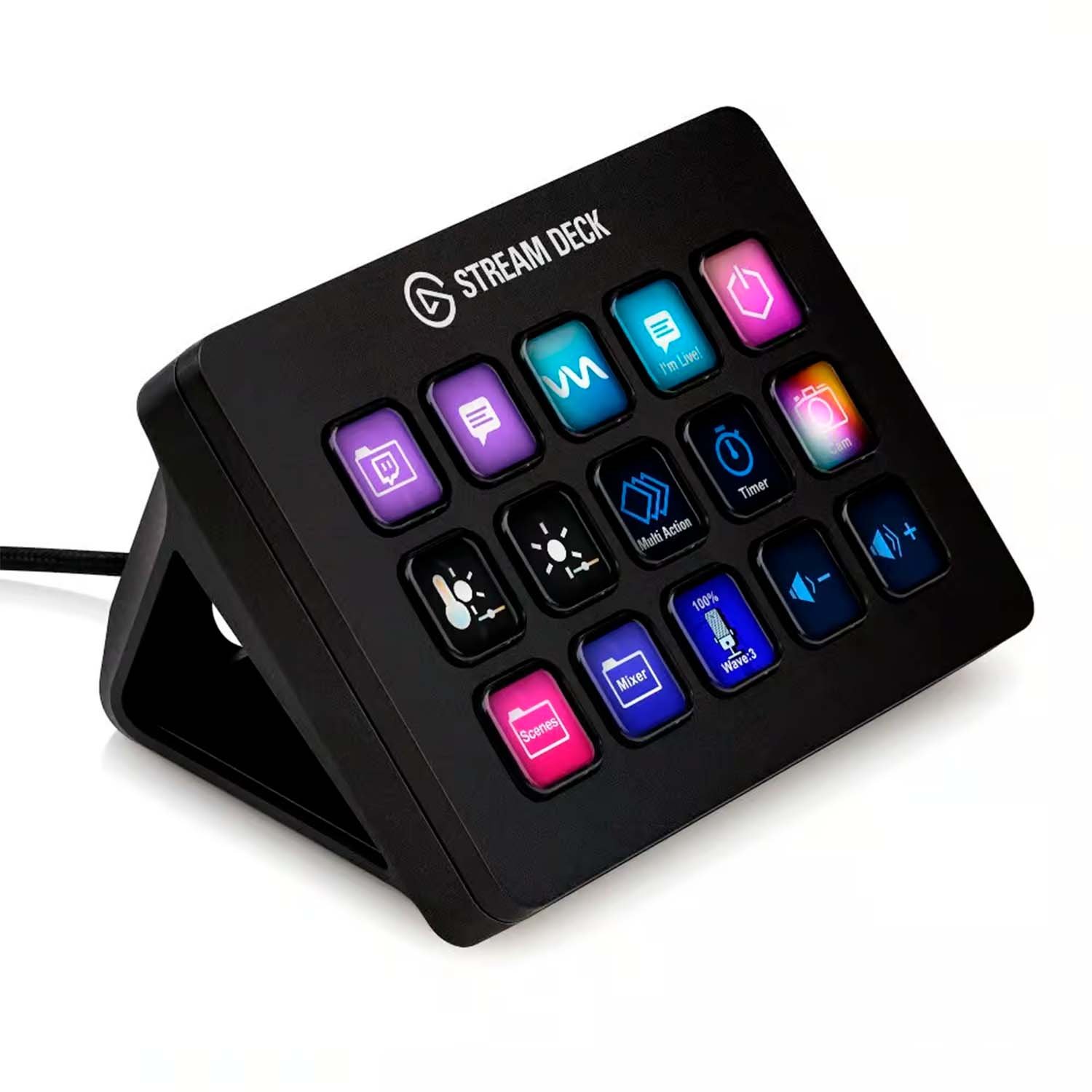 Elgato Streamdeck MK.2, 15 Teclas Programables, Black (10GBA9901)