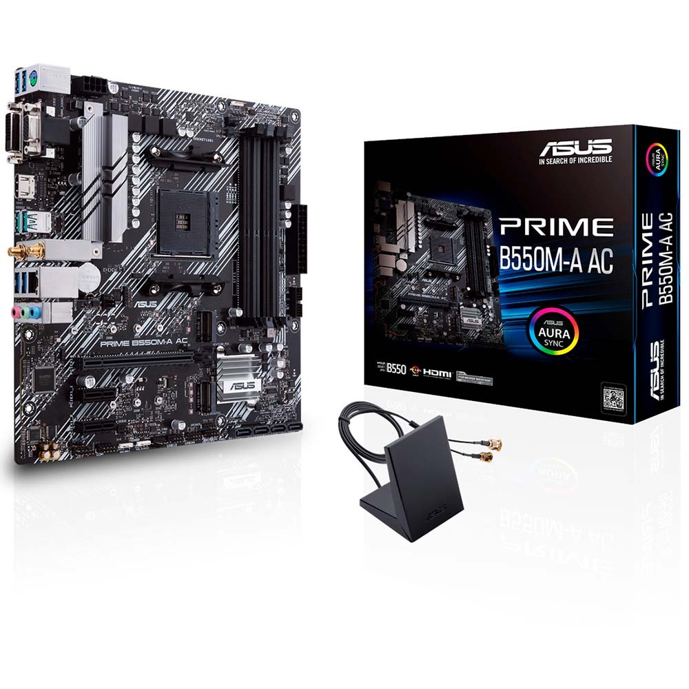 Placa Madre ASUS Prime B550M-A AC
