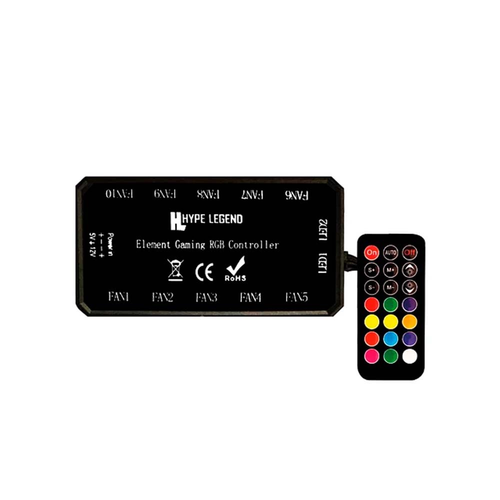 Controlador ARGB + Control Remoto Hype Legend