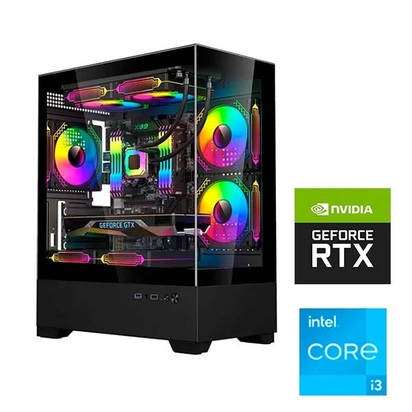 PC GAMER INTEL I3 14100F / RTX 3050 / 16 RAM 3200Mhz / 500 GB SSD